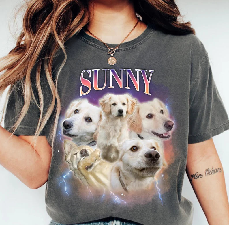 【RONRON】LADY DOG MOMENTS OVER FIT T SHIRT (2 COLORS) DISNEY X RONRON - RONRON 론론