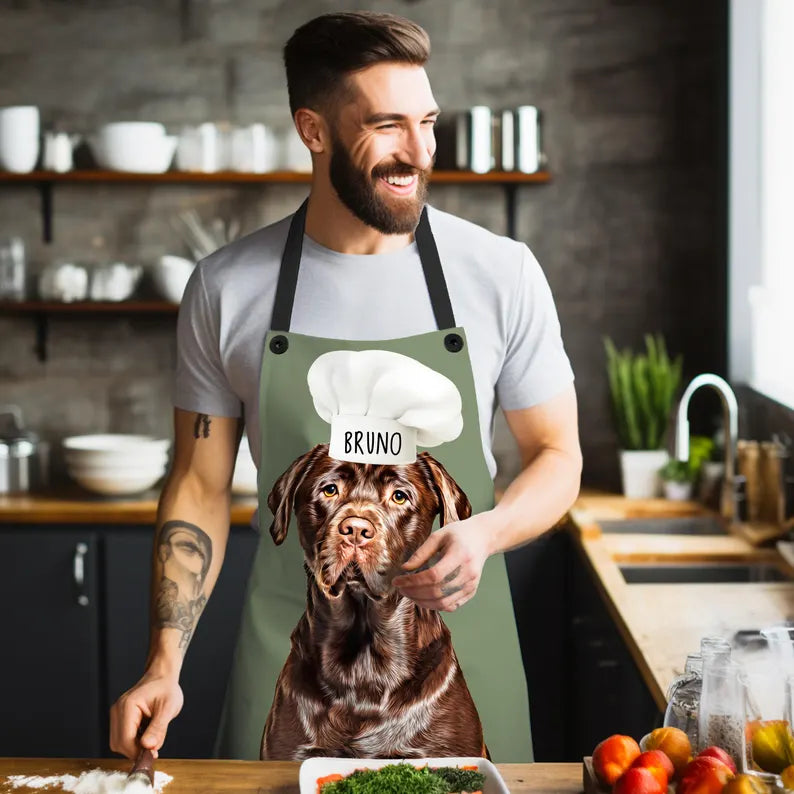 Custom Pet Face Apron