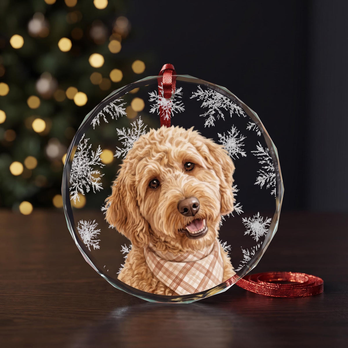 Custom Pet Ornament, Personalized Dog Memorial Christmas Keepsakes