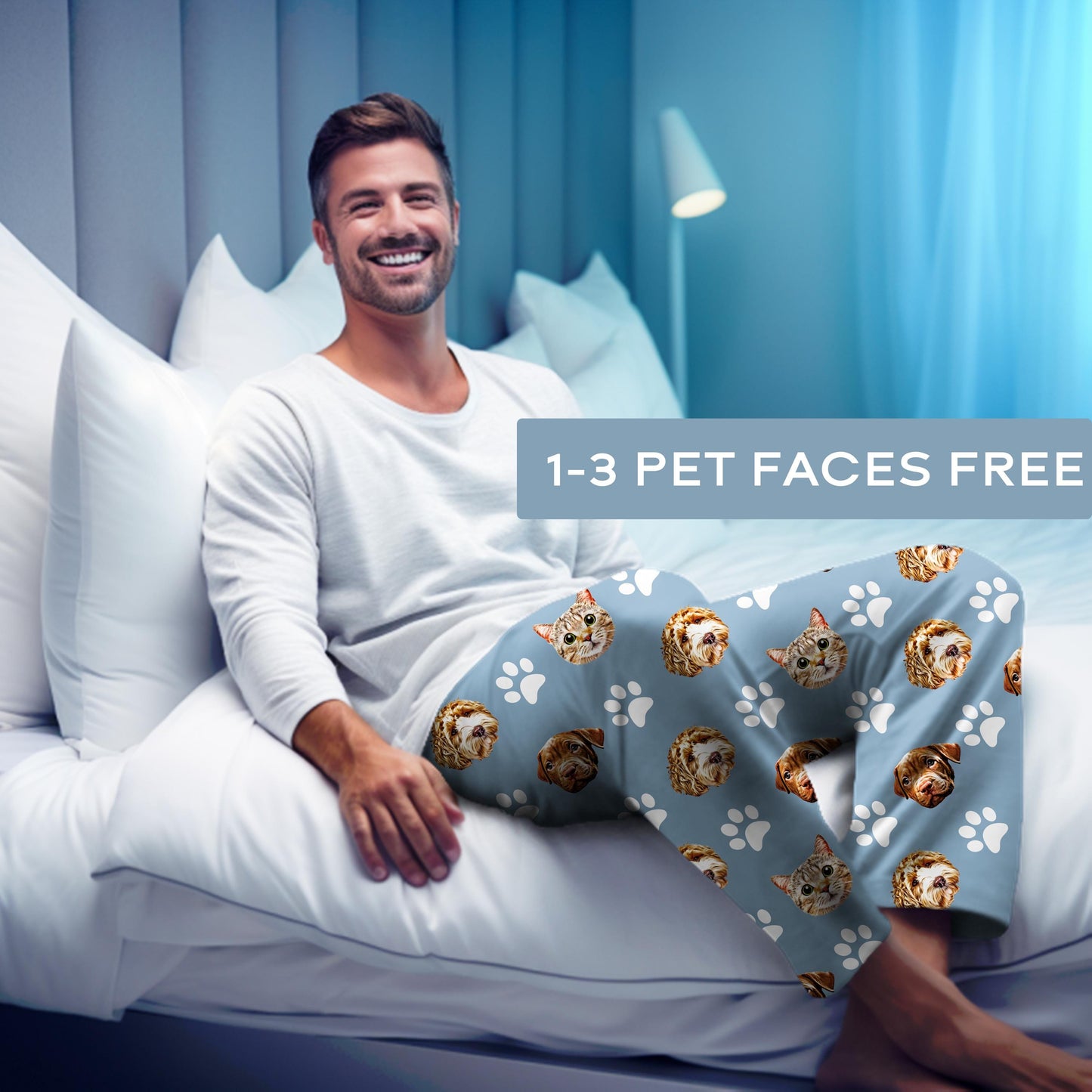 Custom Pet Face Pajama pants