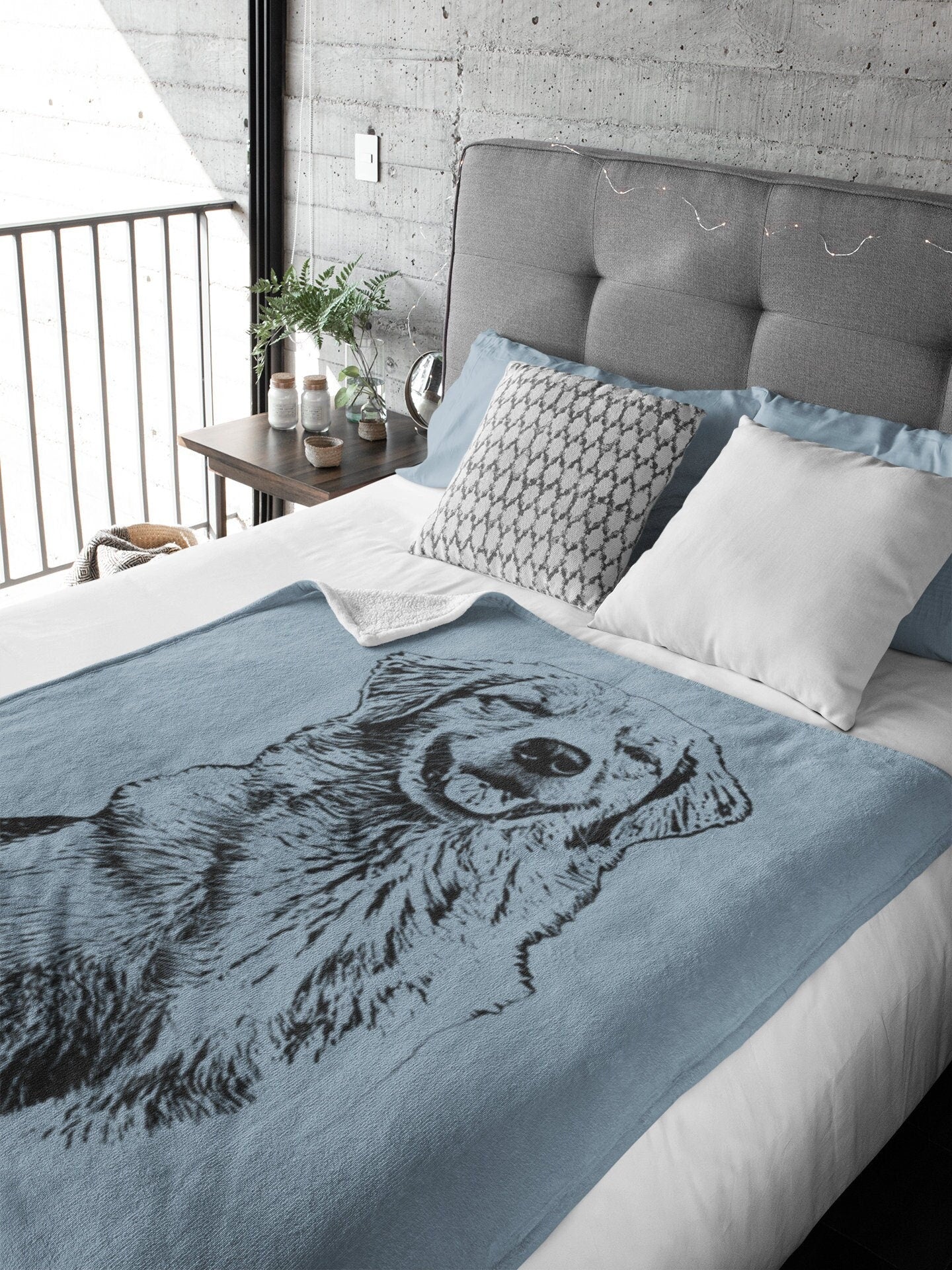 Custom Pet Blanket from your Photo Any colour any font, Personalized Dog Blanket, Cat Picture Blanket, dog mom gifts, Dog Dad Gift, USA Made