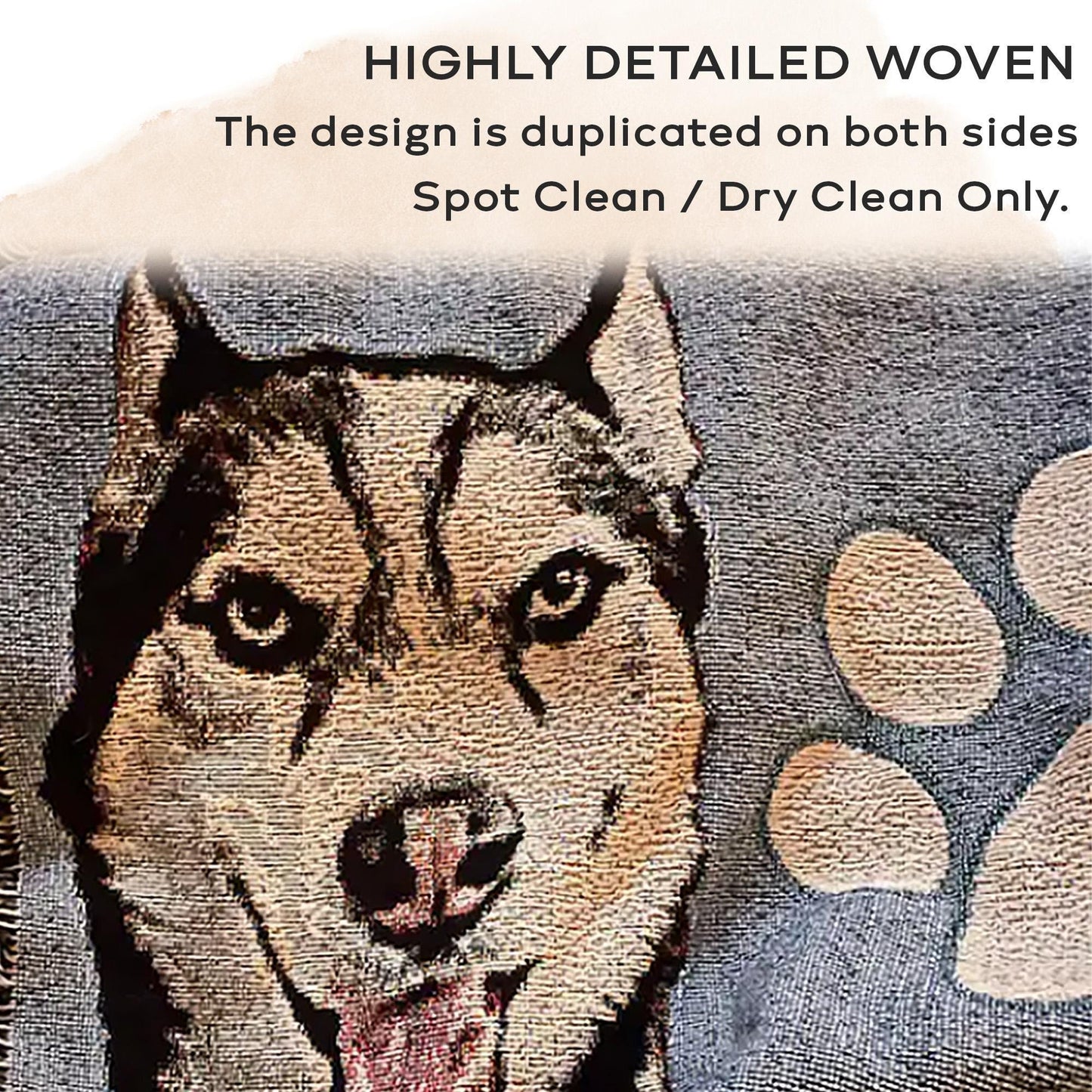 Personalized Watercolor Art Dog Pillow