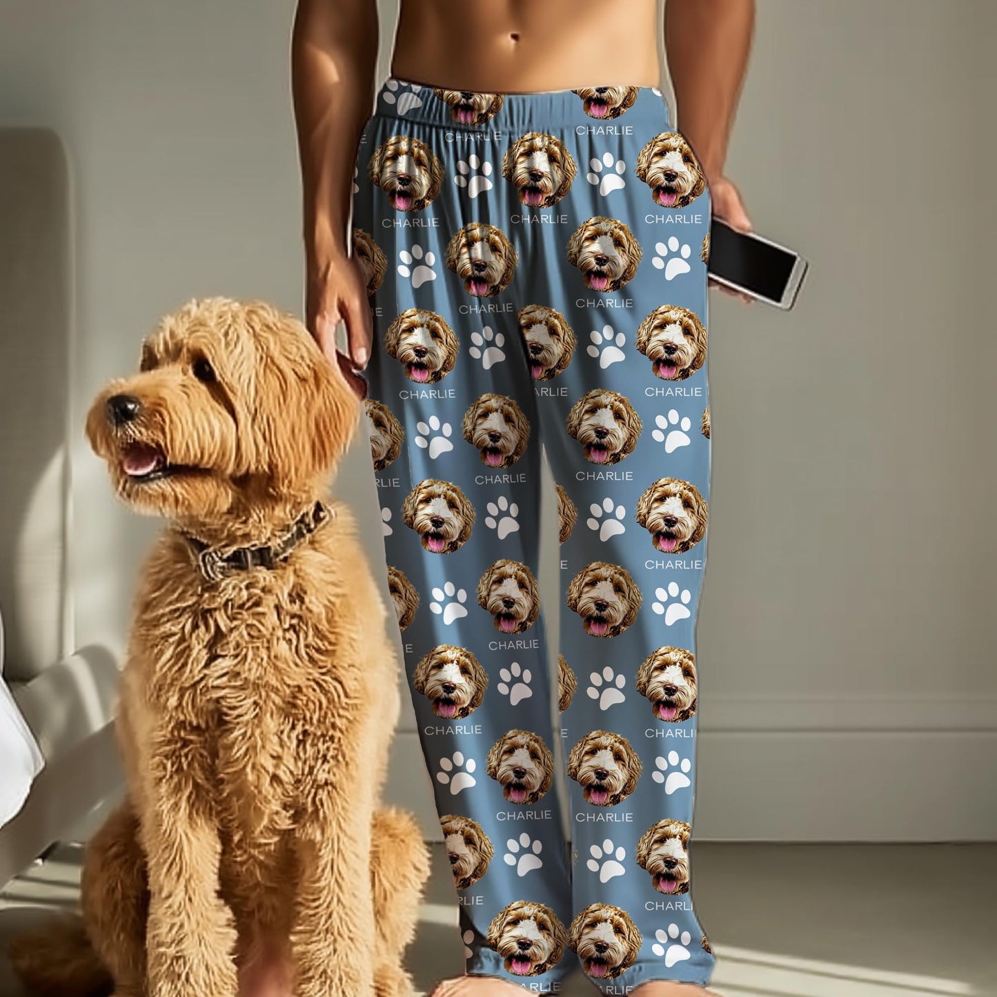 Custom Pet Face Pajama pants