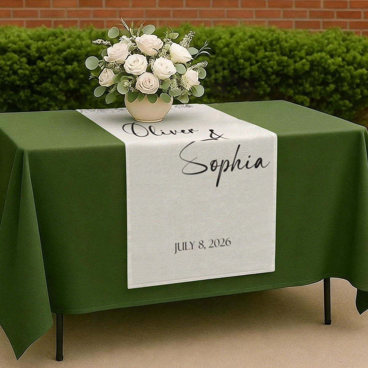 Custom Dog Welcome Wedding Sign banner