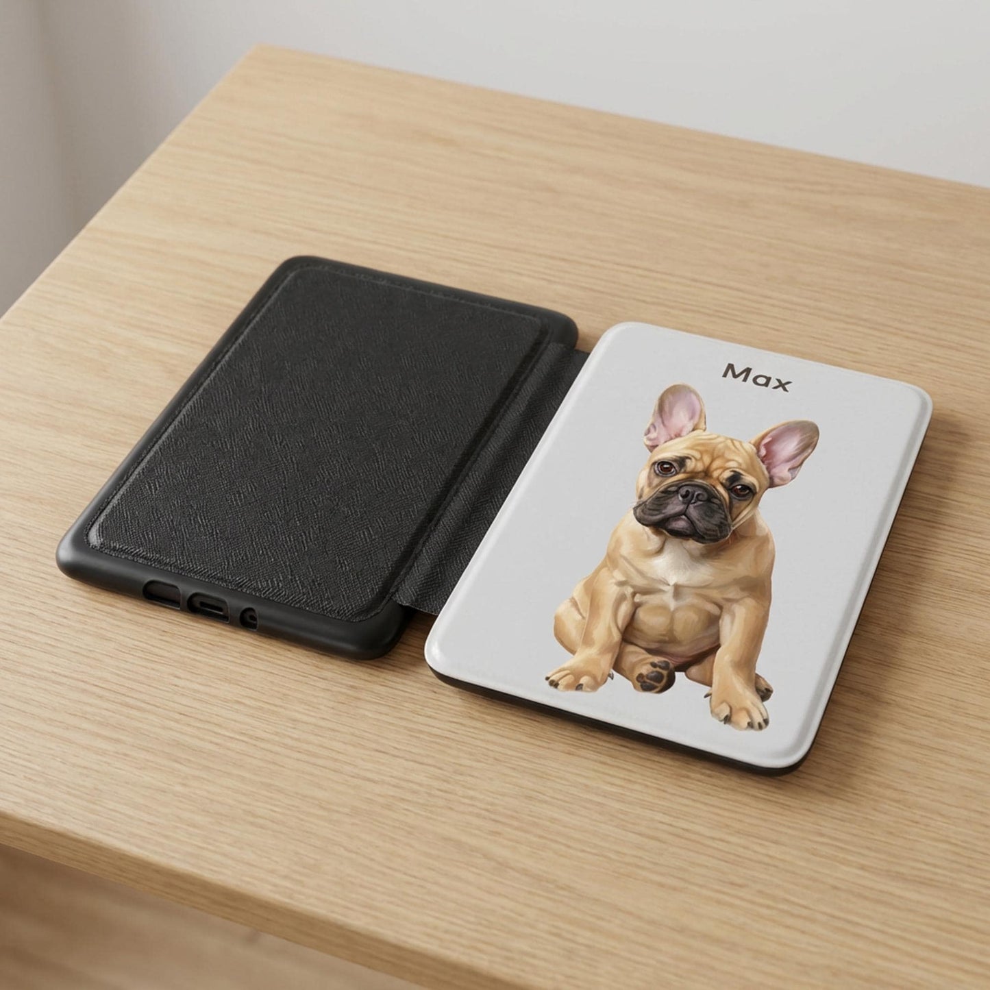 Custom Pet Kindle Case, Custom Dog Photo Kindle Cover Name, Pet Portrait PU leather Kindle Case, Dog Cat Animal Lover gift, mothers day gift