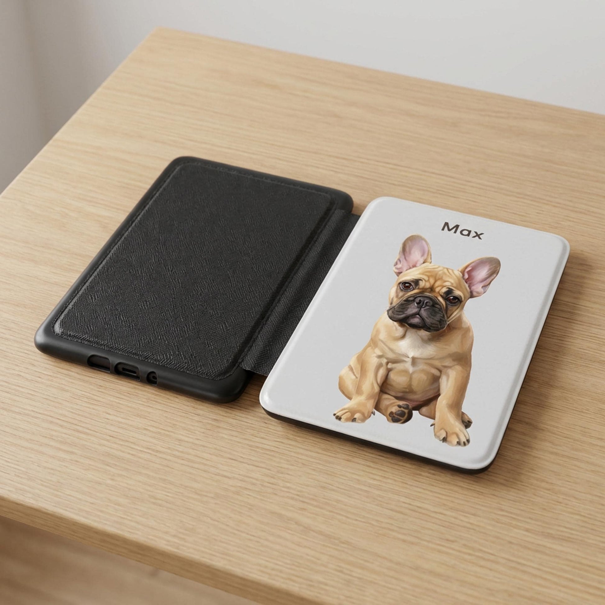 Custom Pet Kindle Case, Custom Dog Photo Kindle Cover Name, Pet Portrait PU leather Kindle Case, Dog Cat Animal Lover gift, mothers day gift