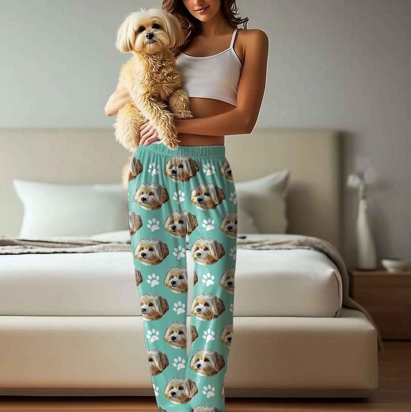 Custom Pet Face Pajama pants