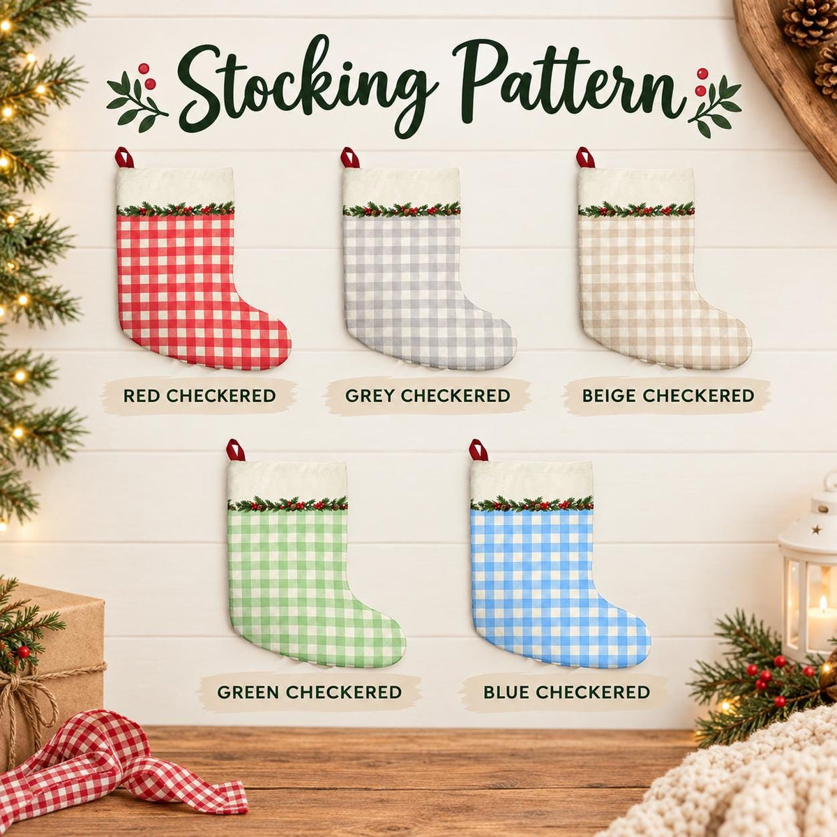 Personalized Pet Stocking, Custom Doggo Photo Watercolor Portrait