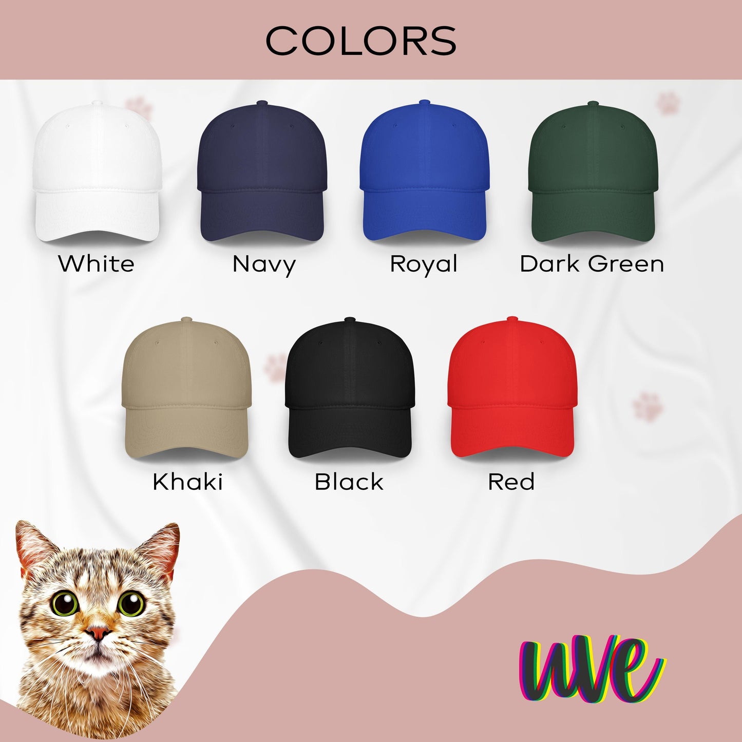Custom Pet Christmas baseball hat