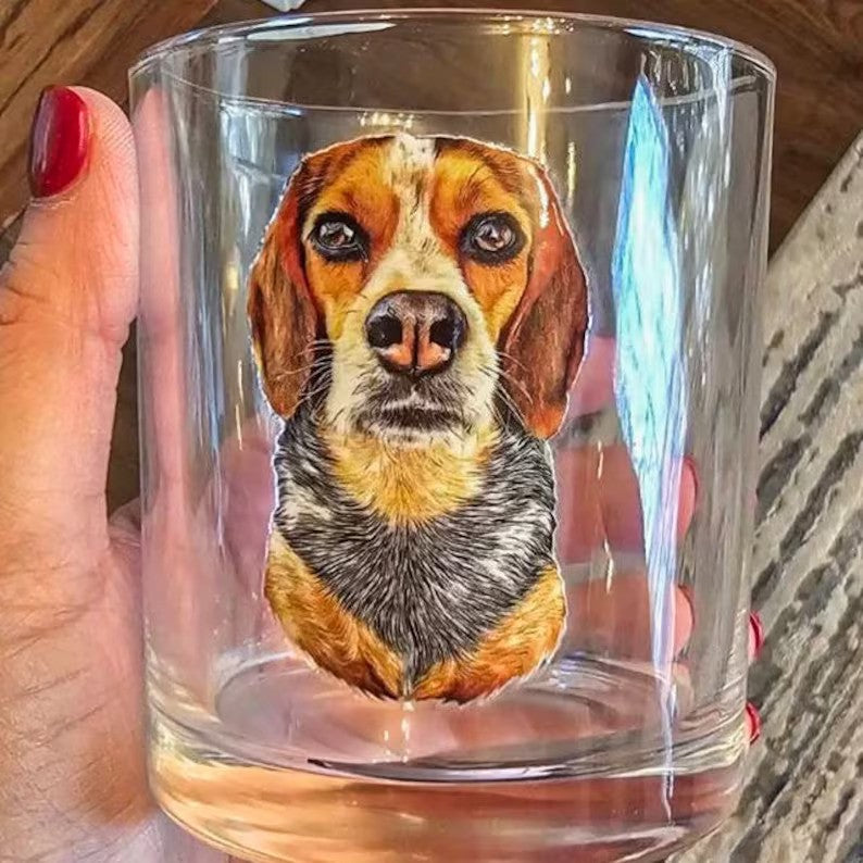 Custom Pet Bar Whiskey Glass