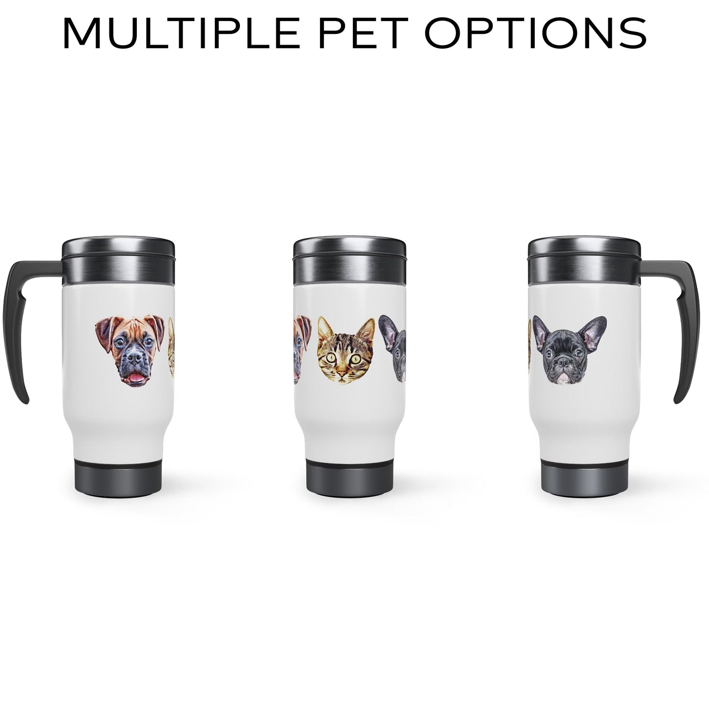 Custom Dog Cat Tumbler Mug