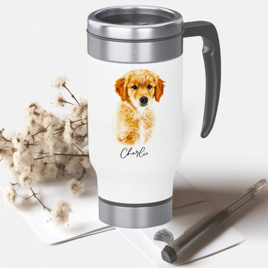 Custom Dog Cat Tumbler Mug