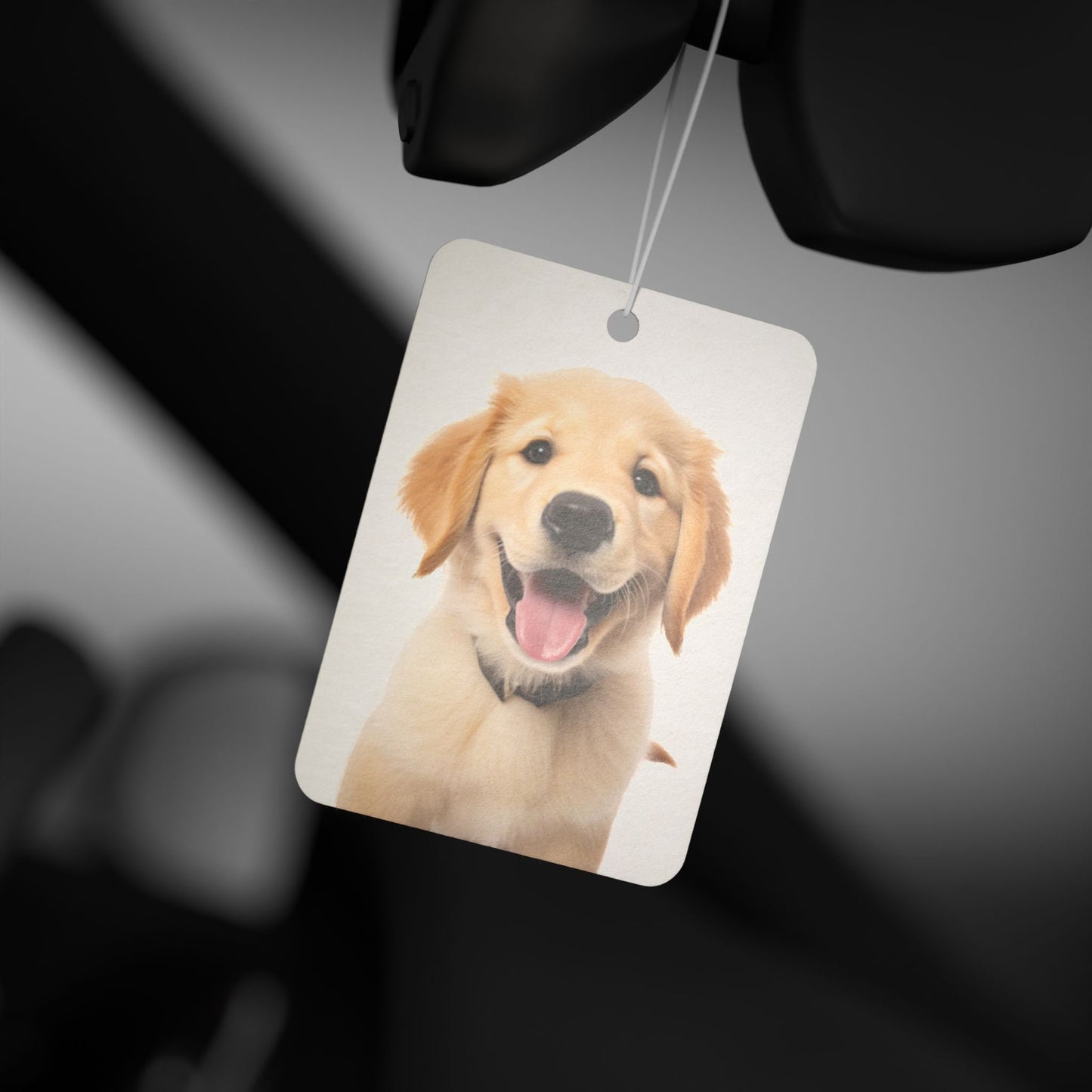 Custom pet air freshener from photo, Custom car freshener, Photo air freshener, Personalized gift for cat owner, Birthday Gift for dog dad