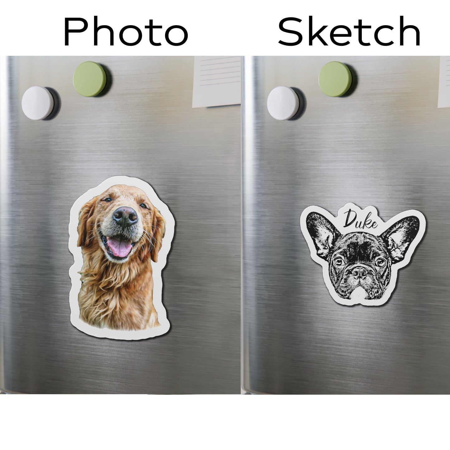 Custom Pet Dog Personalized Fridge Magnet