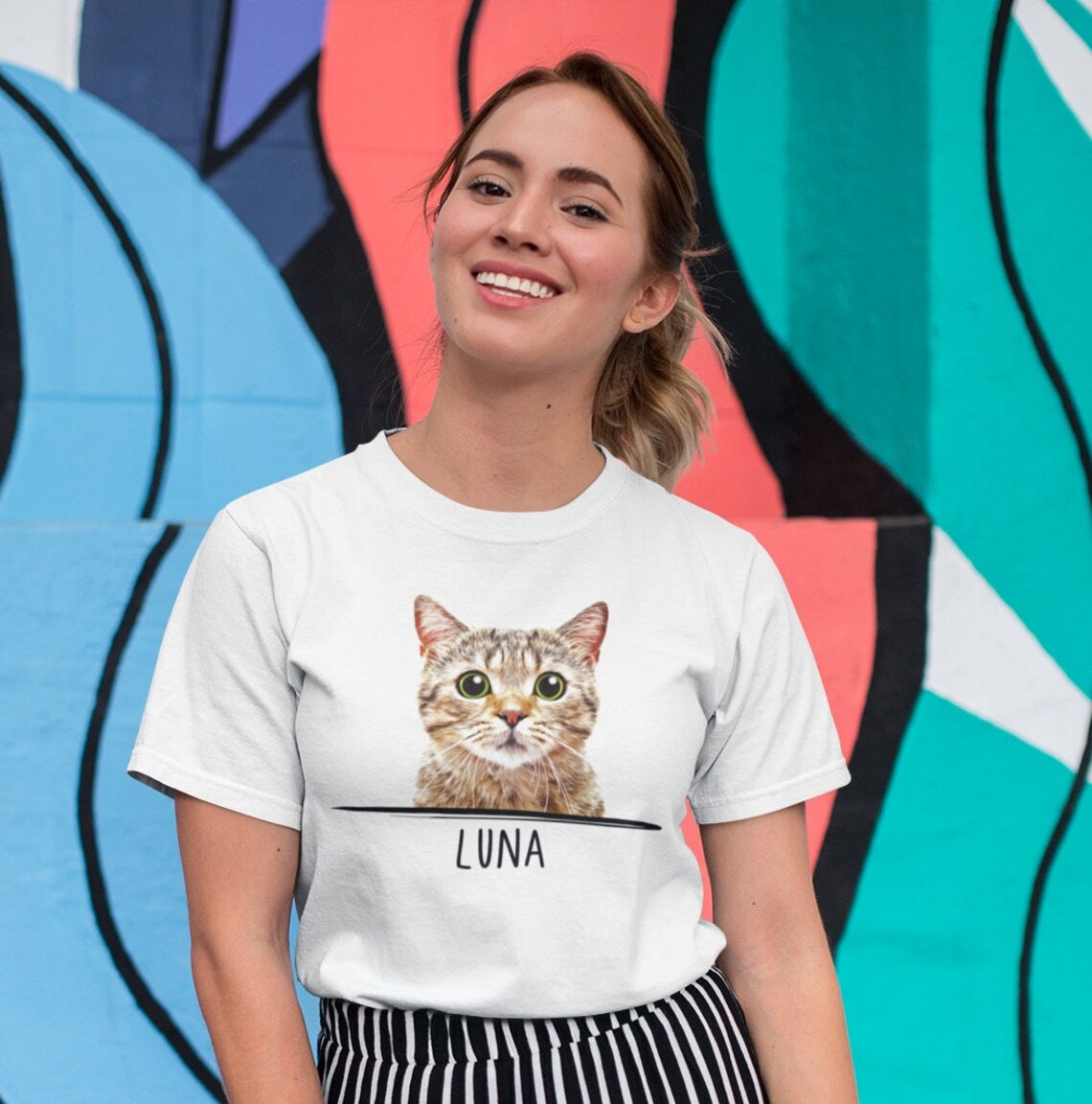 Custom Pet Portrait Shirt