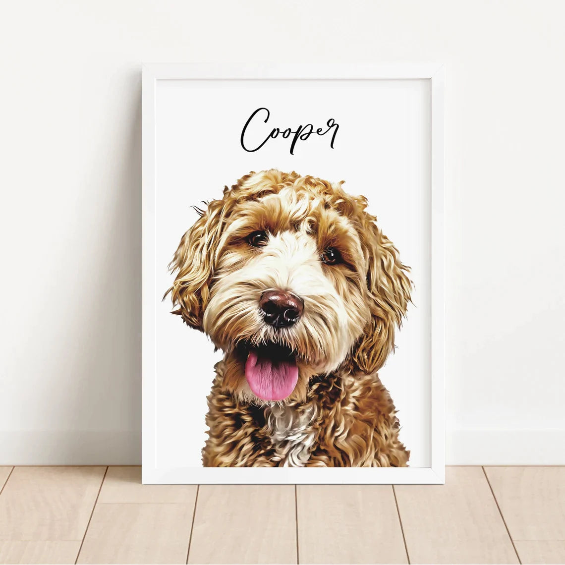 Custom Pet Portrait Poster