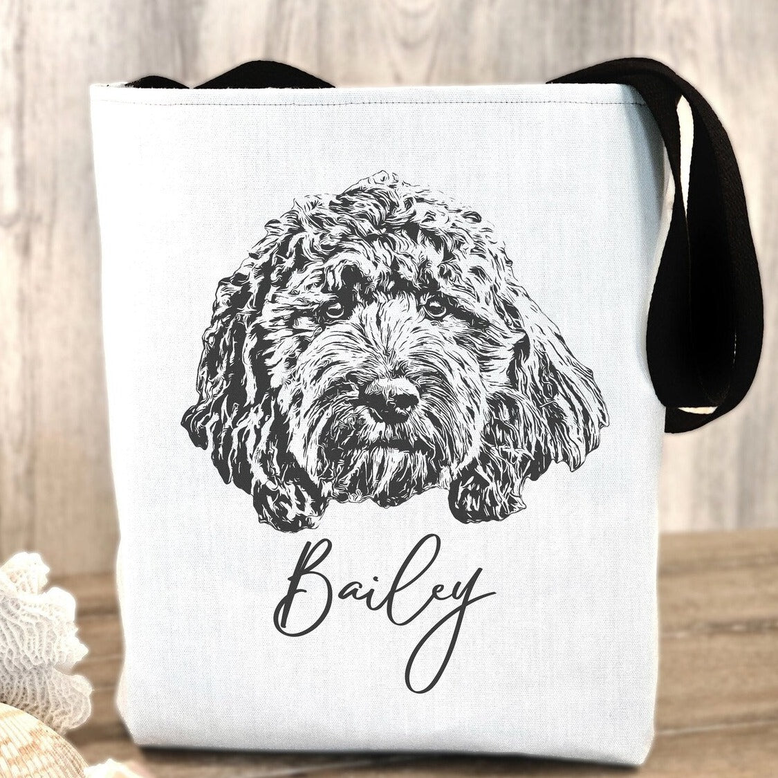 Custom Pet Tote Bag - Polyester