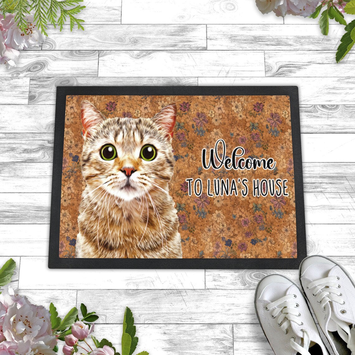 Custom Pet Doormat Entry Rug