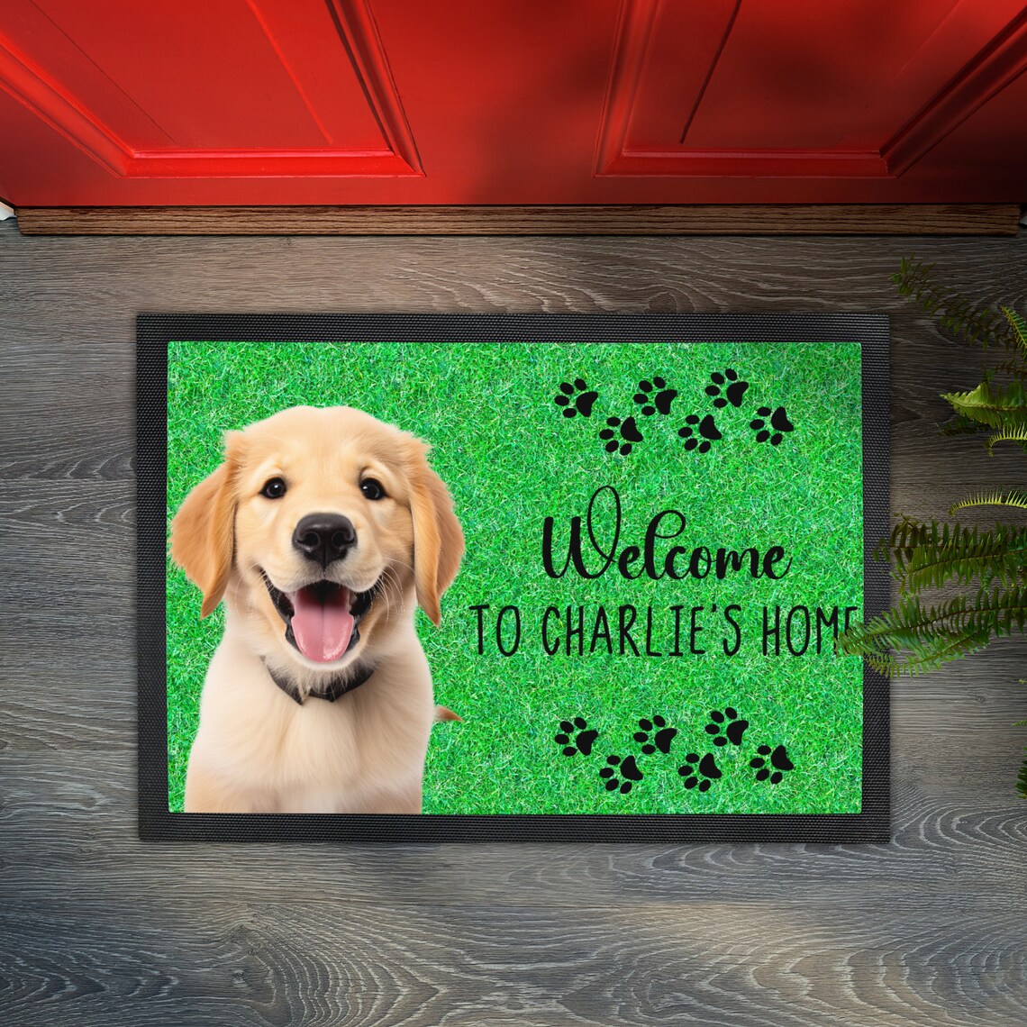 Custom Pet Doormat Entry Rug