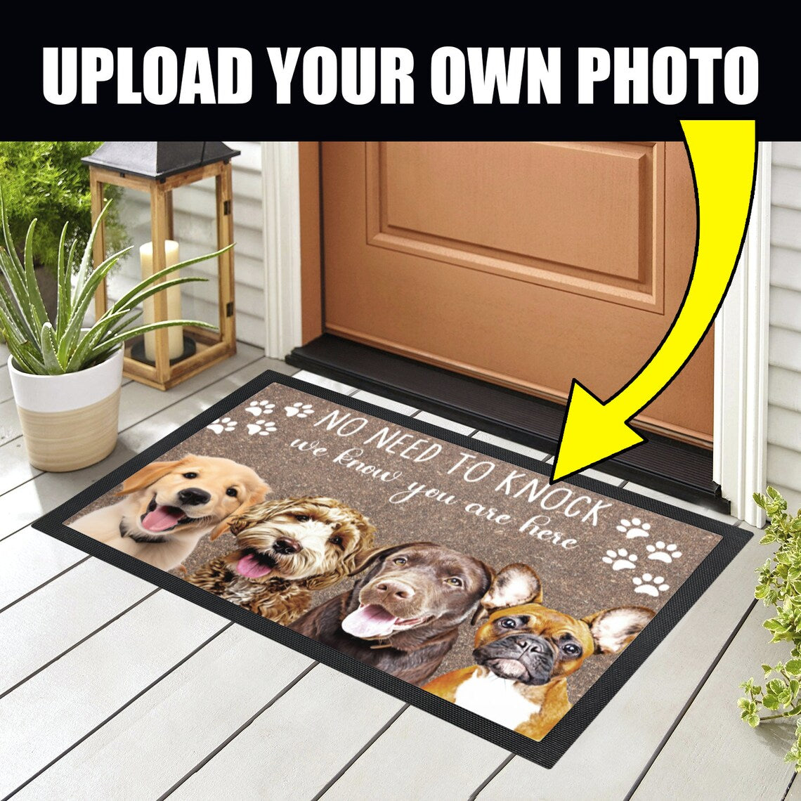 Custom Pet Doormat Entry Rug