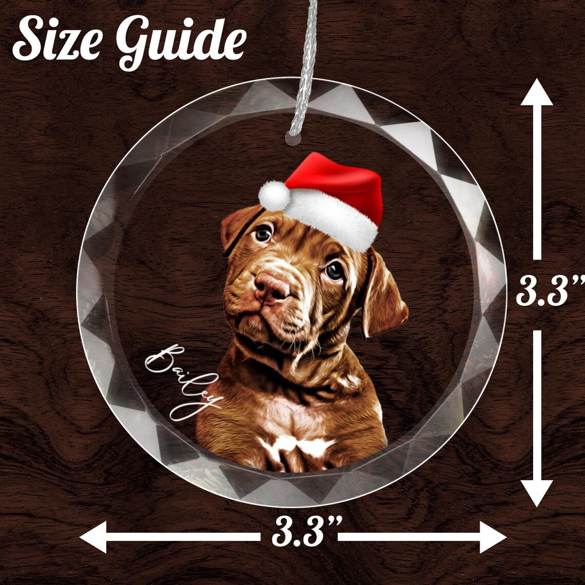 Personalized Pet Christmas Ornament