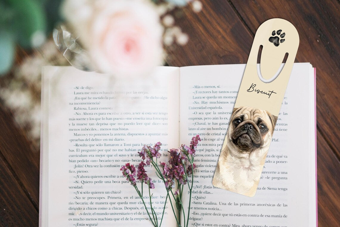 Custom Pet Bookmark