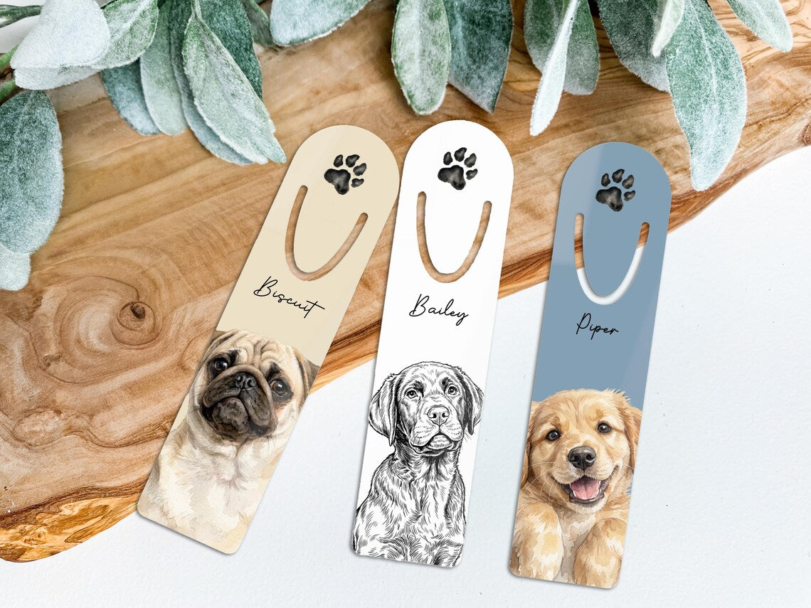 Custom Pet Bookmark