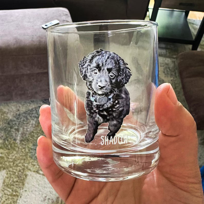 Custom Pet Bar Whiskey Glass