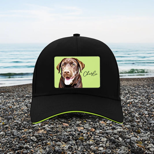 Personalized Portrait Unisex dog Hat