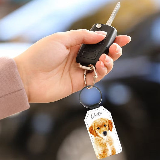 Custom Pet Keychain from Photo