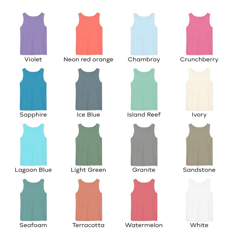 Custom Pet Comfort Colors Tank Top