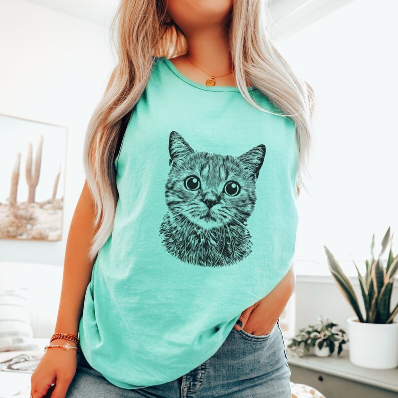 Custom Pet Comfort Colors Tank Top