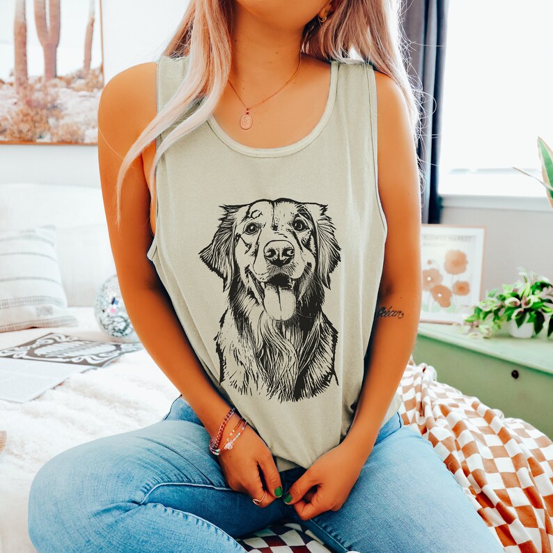 Custom Pet Comfort Colors Tank Top