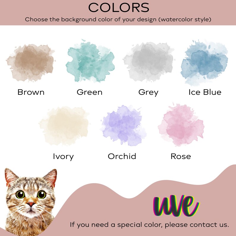 Custom Colors® watercolor Pet Shirt