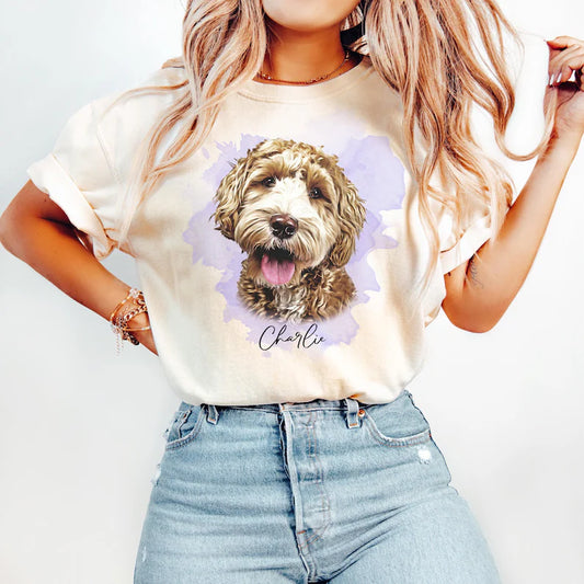 Custom Colors® watercolor Pet Shirt