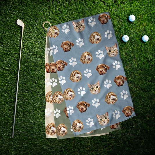 Custom Pet Golf Towel