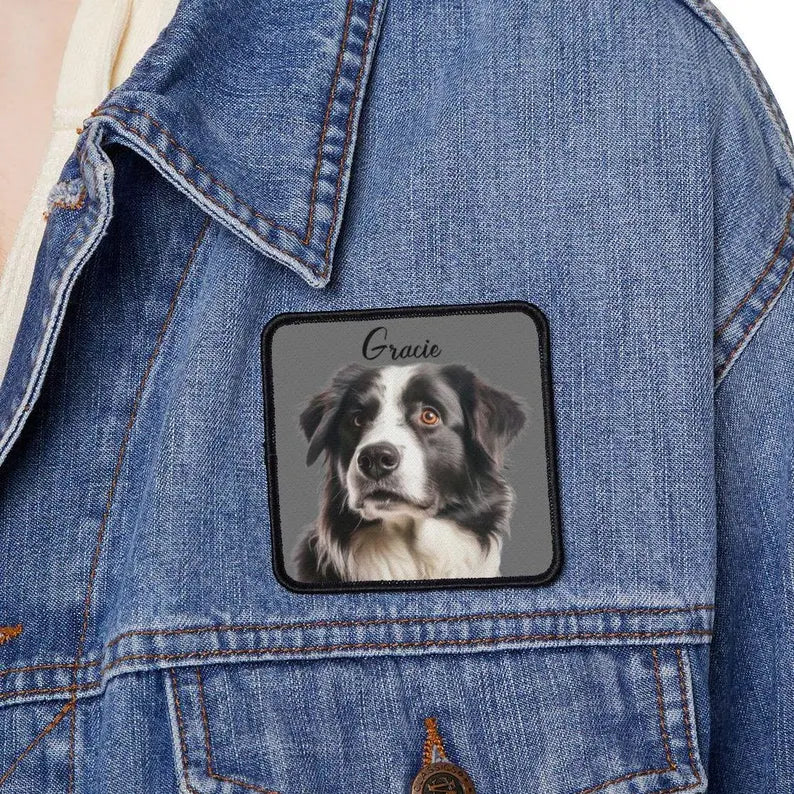 Custom Pet Iron On Patch