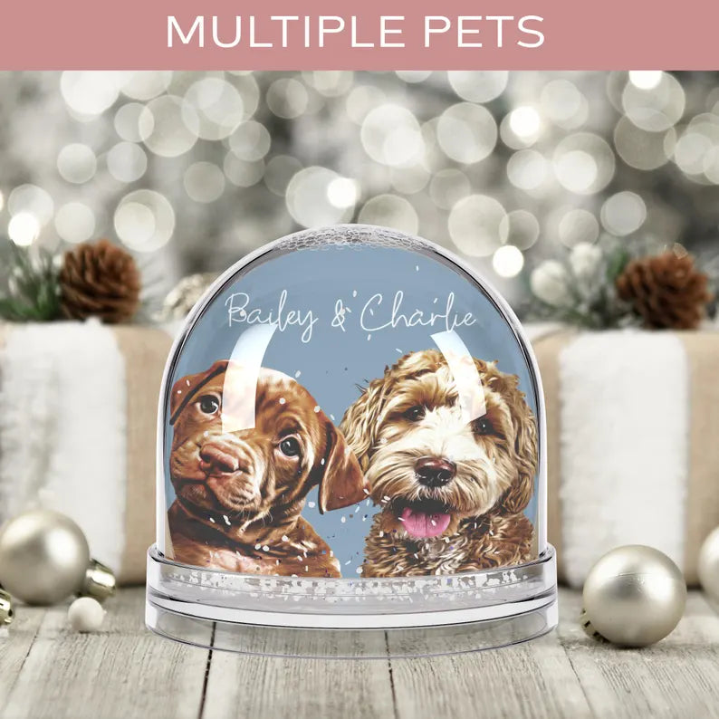 Custom Pet Snow Globe