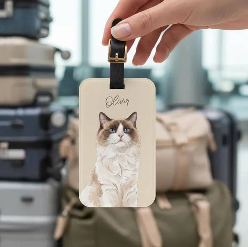 Custom Pet Luggage Tag
