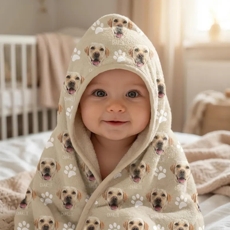 Personalized Hooded Baby Towel