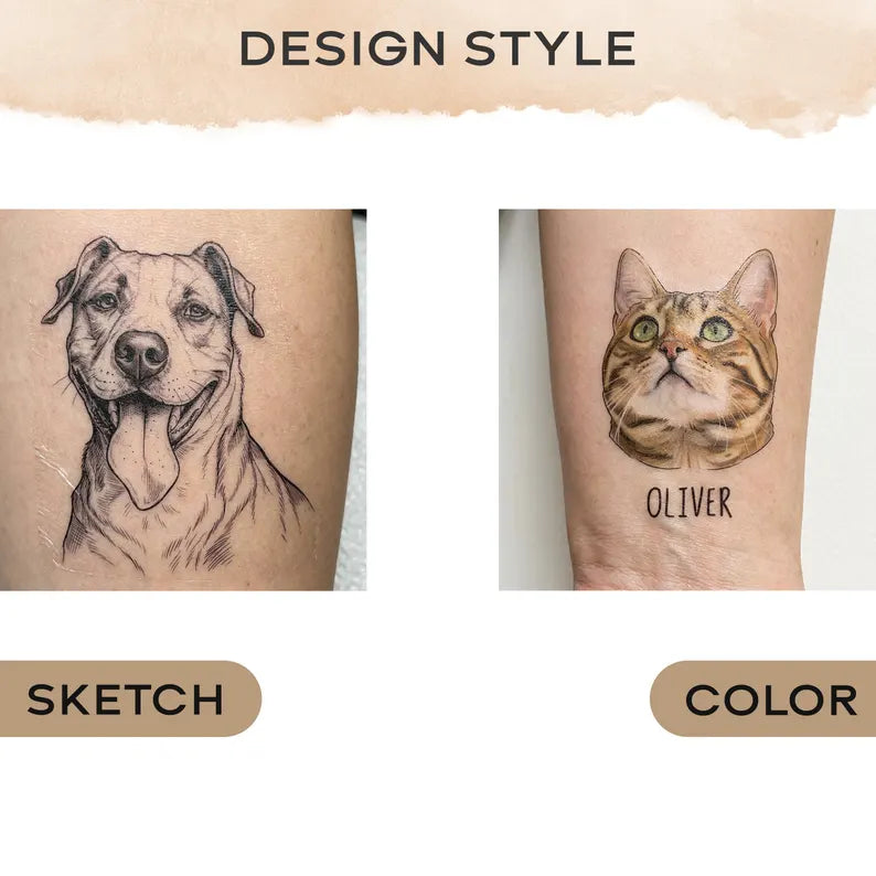 Personalized Temporary Tattoo(30 Pieces) | Ships from USA