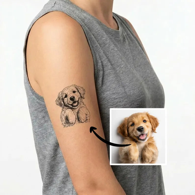 Personalized Temporary Tattoo(30 Pieces) | Ships from USA