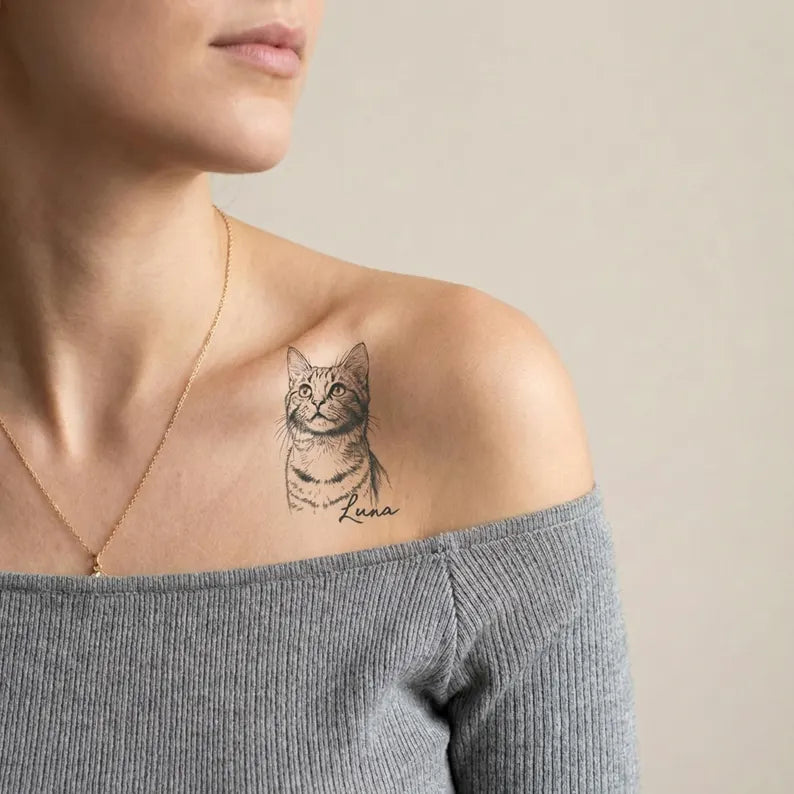 Personalized Temporary Tattoo(30 Pieces) | Ships from USA