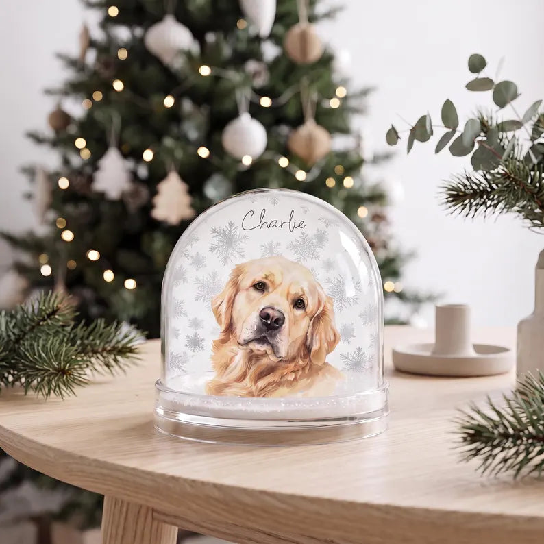 Custom Pet Snow Globe