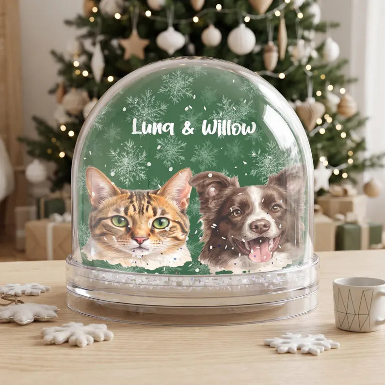 Custom Pet Snow Globe