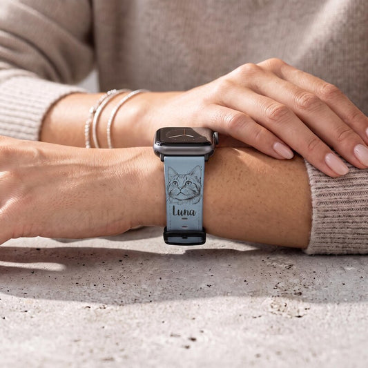 Custom Pet Watch Band for Apple Watch
