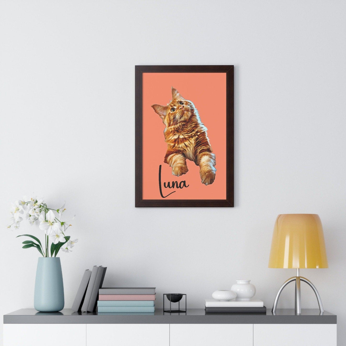 Custom Pet Portrait Poster