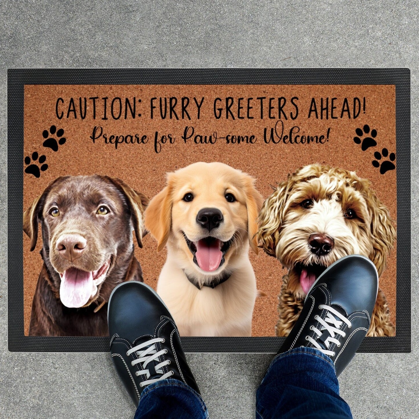 Custom Pet Doormat Entry Rug