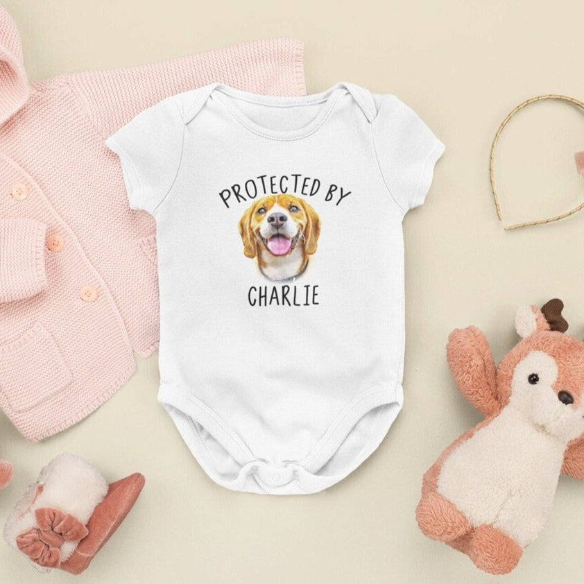 Custom Pet Face Baby Onesie®