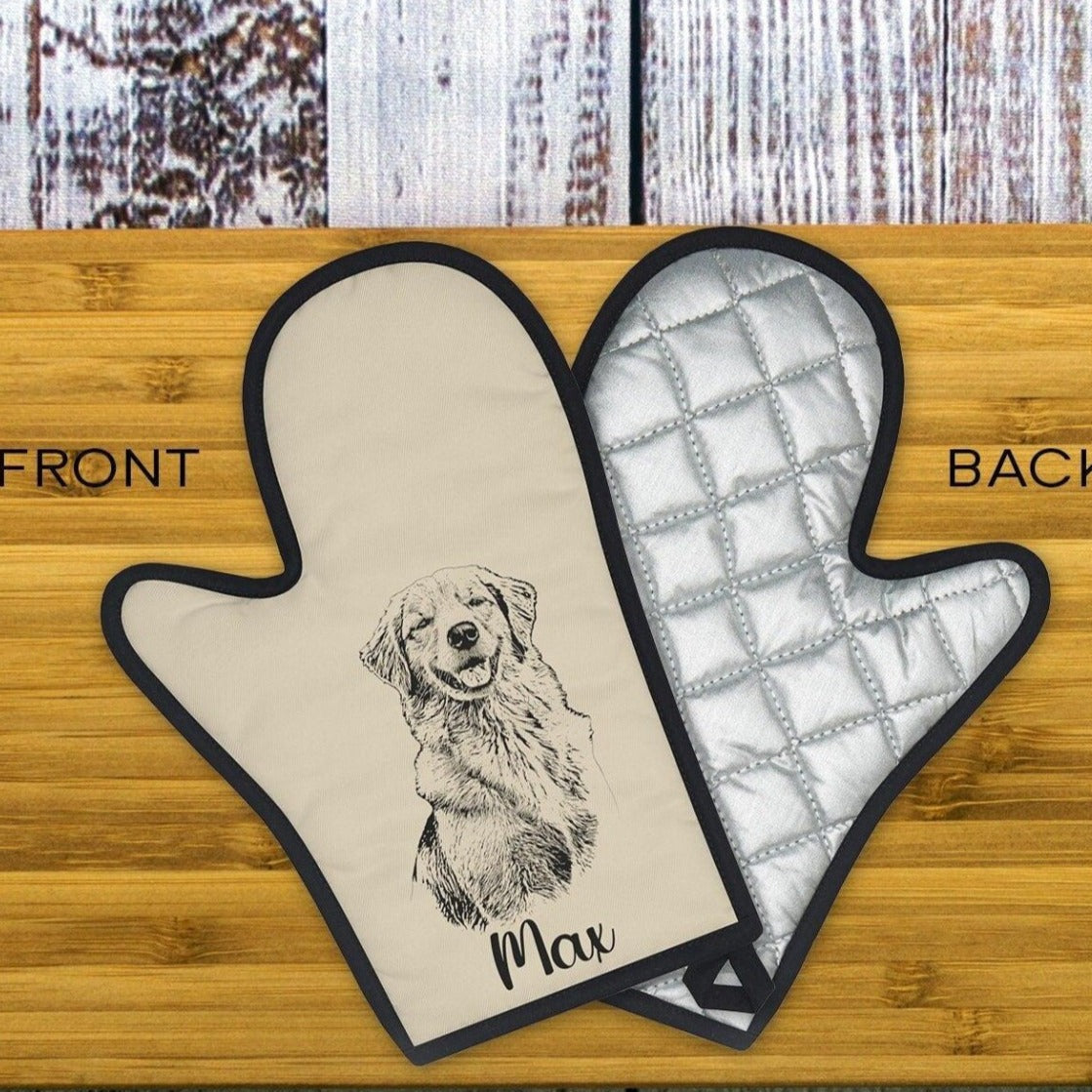 Custom Pet Oven Mitt Glove